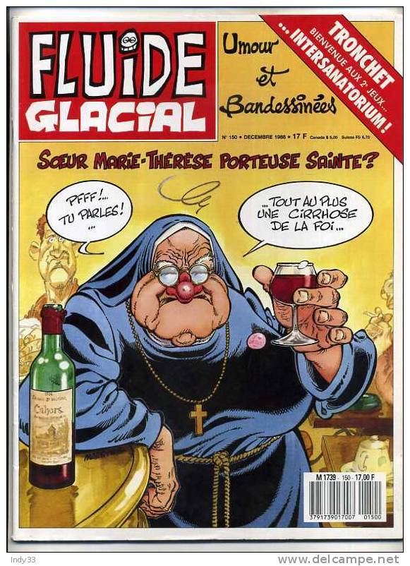 - FLUIDE GLACIAL N°150 1988 - Fluide Glacial