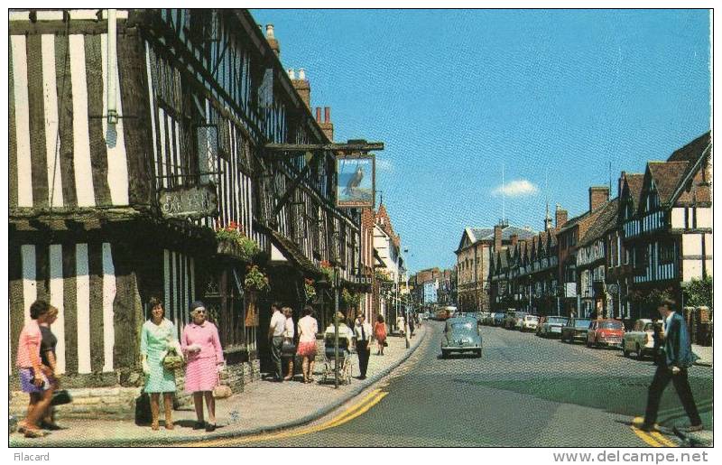 5278     Regno  Unito   Stratford-upon-Avon    Chapel  Street   VG  1970 - Stratford Upon Avon