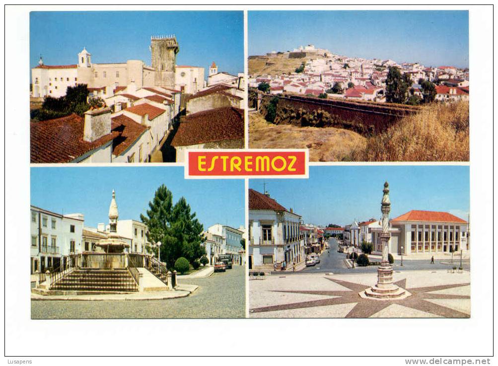 Portugal Cor 5138 – ALENTEJO - ESTREMOZ - VISTAS - Evora
