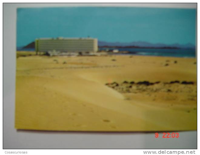 1486 FUERTEVENTURA CORRALEJO HOTEL OLIVA BEACH CANARIAS CANARY ISLANDS AÑOS 1970  MIRA OTRAS SIMILARES EN MI TIENDA - Fuerteventura