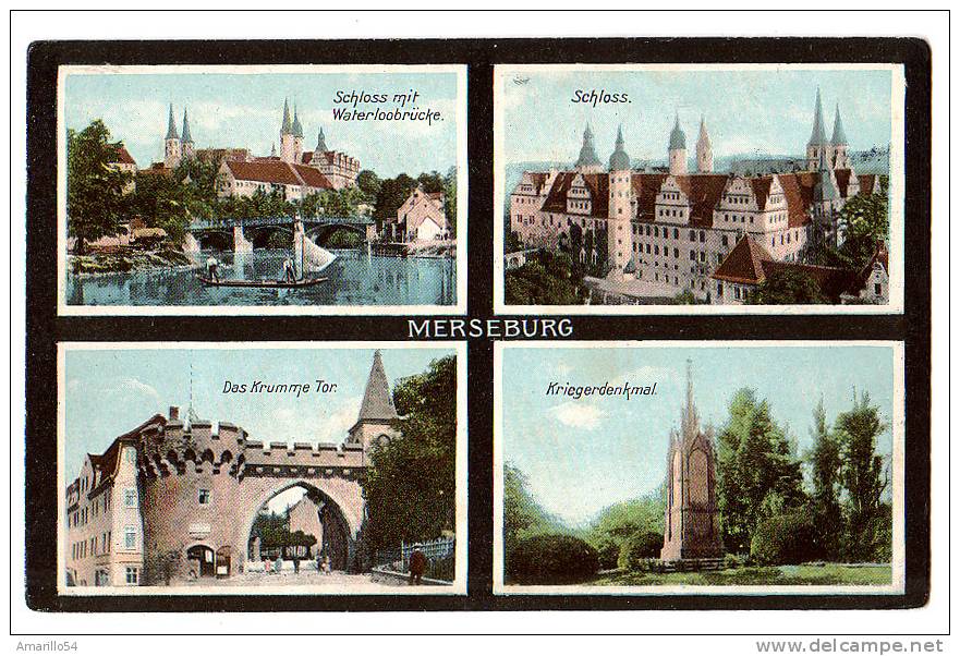 RAR Mehrbild Merseburg Cca 1910 ! - Merseburg