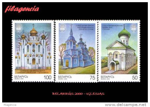 EUROPA. BELARRÚS MINT. 2000 IGLESIAS ORTODOXAS - Belarus