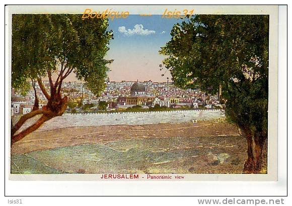 Palestine  - RF18993 - Jerusalem -Vue Panoramique  -  état - Palestine