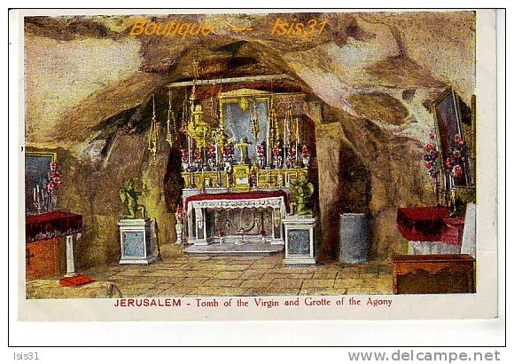 Palestine  - RF18995 - Jerusalem - Tombeau De La Vierge Et Grotte De L'Agonie  -  état - Palestine