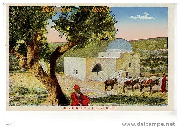 Palestine - Animaux - Anes - Ane - RF19002 - Jerusalem - Tombeau De Rachel  -  Bon état Général - Palestine