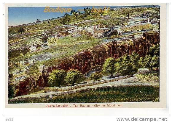 Palestine - RF19003 - Jerusalem -Vallée De Hinnon - Champ Du Sang   -  Bon état Général - Palestine