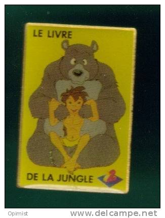 5186-ours Brun.le Livre De La Jungle.baloo.mowgli.A2.antenne2.cinéma.tétévision - Cinéma