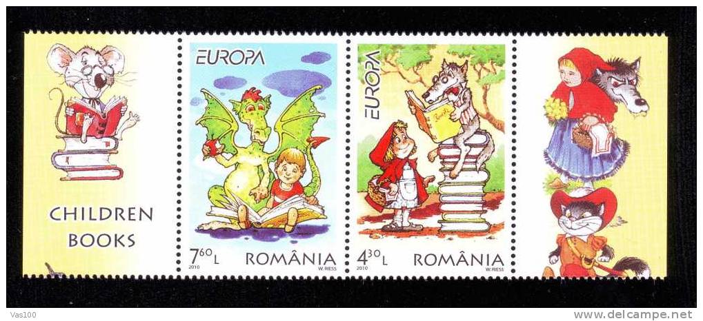 Romania 2010 EUROPA CEPT Set +labels,MNH **. - Nuevos