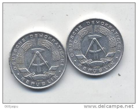 Piece Allemagne Democratique Ddr 1 Pfennig 1968 - 1 Pfennig