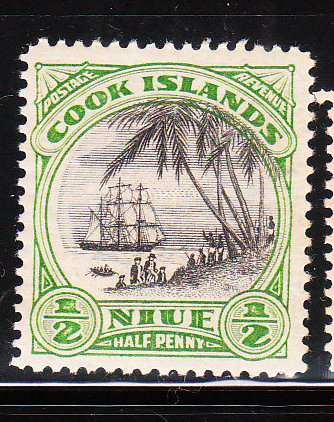 Niue 1932 Landing Of Captain Cook Mint - Niue