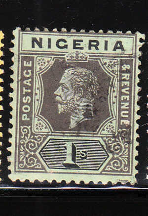 Nigeria 1914-27 King George V 1sh Used - Nigeria (...-1960)