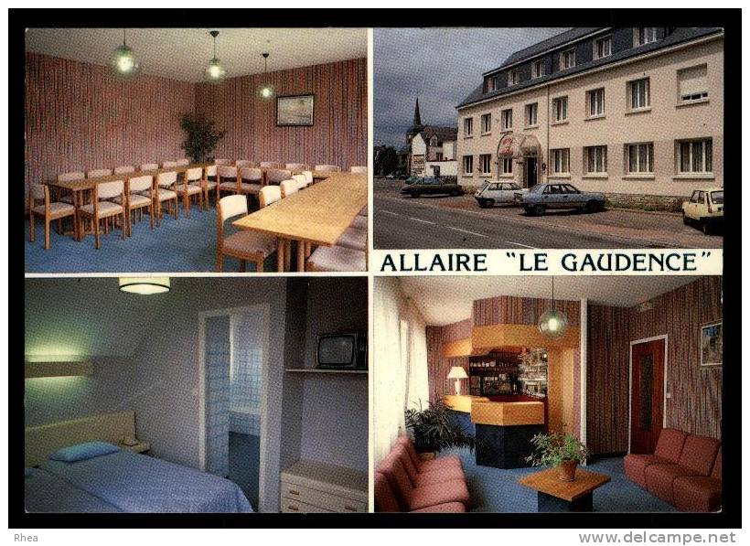 56 Allaire Hotel Carte Pub Chambre D56D K56001K C56001C RH102058 - Allaire