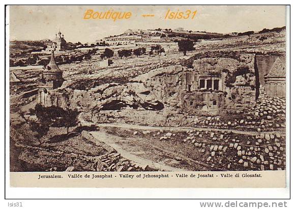 Palestine - RF19017 - Jérusalem - Vallée De Josaphat - état - Palestine