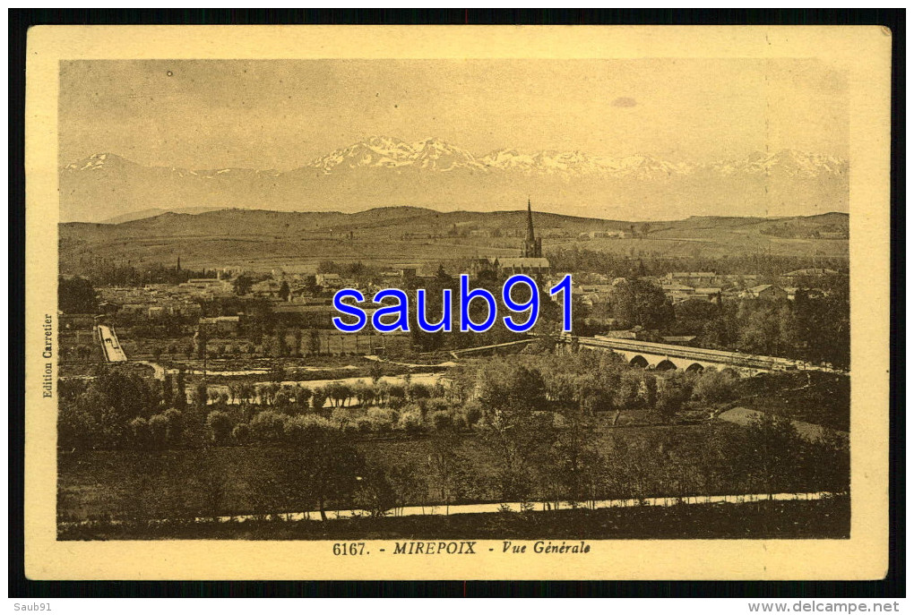 Lot De 2 Cartes - Mirepoix - Les Couverts -Apa-Poux, N°4- Non Circulé - Vue Générale - Réf:5568-30985 - Mirepoix