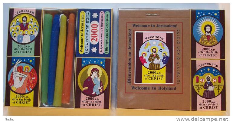 Collection Of Jesus Christ Matchboxes, #0203 - Cajas De Cerillas (fósforos)