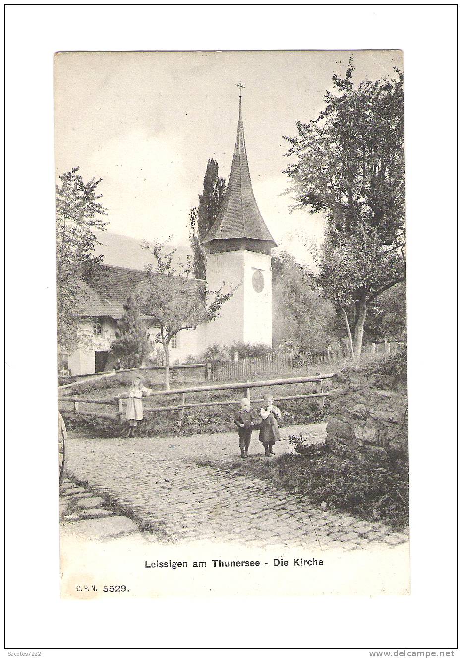 LEISSIGEN AM THUNERSEE - DIE KIRCHE - - Leissigen