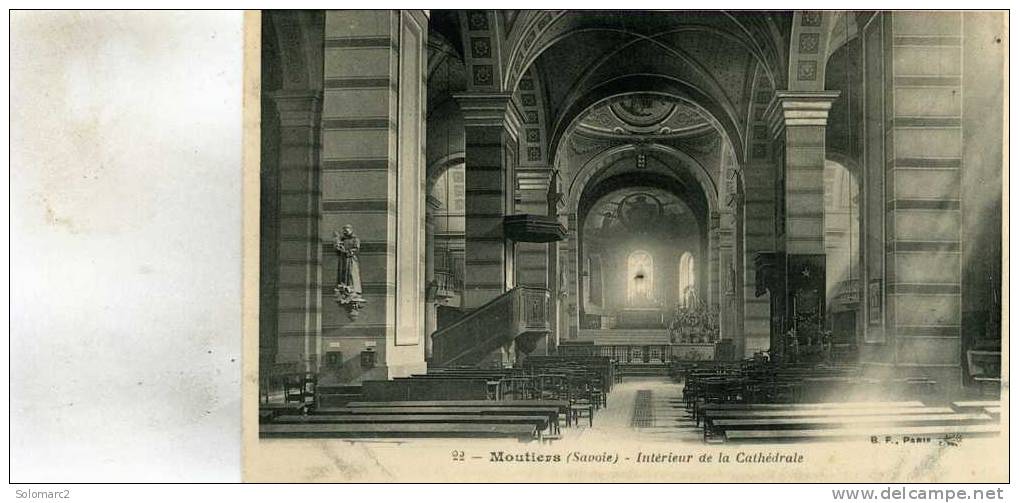 Moutiers  73  Interieur De La Cathedrale - Moutiers