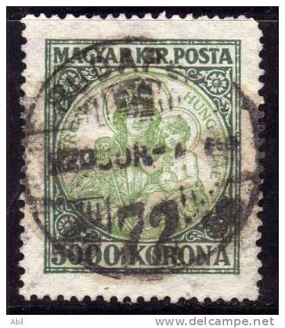 Hongrie 1923-1925 N°Y.T. : 366 Obl. - Used Stamps