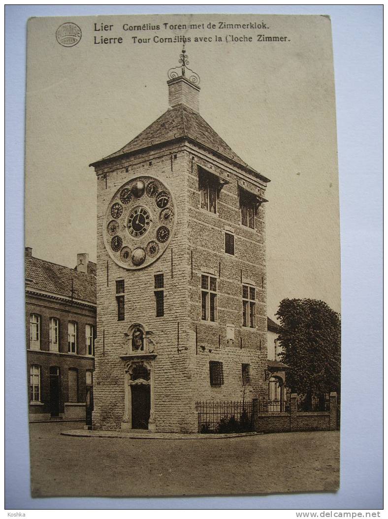 LIER - Cornelius Toren Met De Zimmerklok - 1934 - Alphonse - Lier