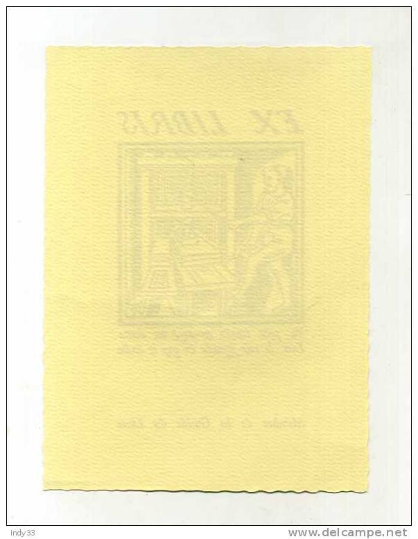 -  EX LIBRIS  MEMBRE DE LA GUILDE DU LIVRE - Exlibris