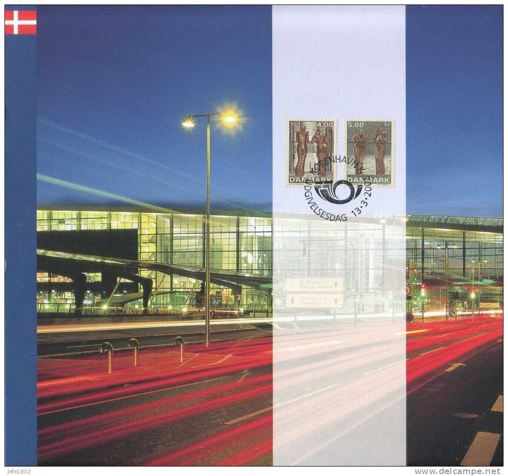 Danmark - The Girls In The Airport - Storia Postale