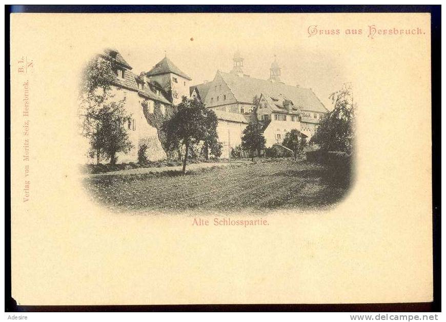 Gruß Aus HERSBRUCK, Nicht Gelaufen Um 1900 - Hersbruck