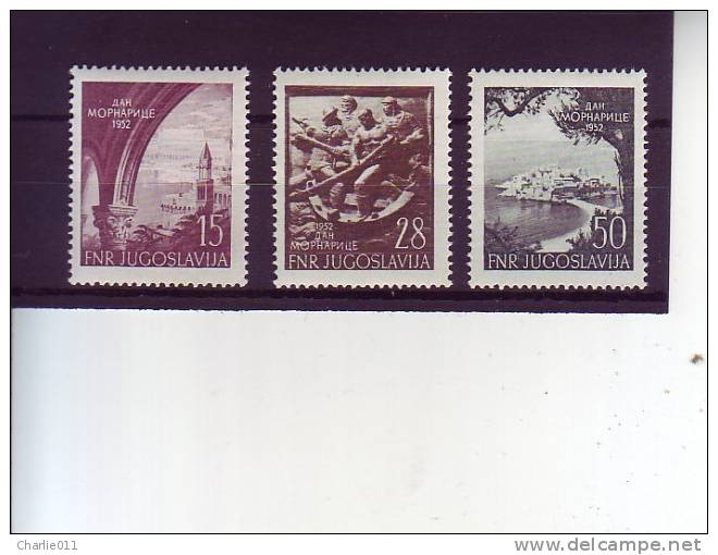 NAVY DAY-SPLIT HARBOUR-FISHERMAN-BOAT-RELIEF-SAN STEPHAN-MONTENEGRO-YUGOSLAVIA-1952 - Nuevos
