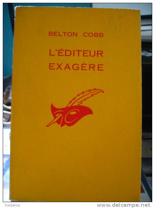 COLLECTION LE MASQUE N°888 EN EO DE 1965. BE. L EDITEUR EXAGERE BELTON COBB - Club Des Masques