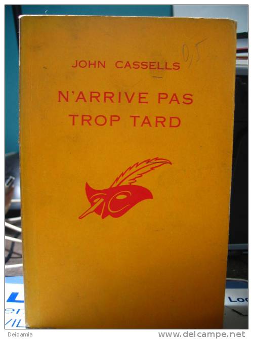 COLLECTION LES MASQUE N°838 EN EO DE 1964. ETAT CORRECT JOHN CASSELLS - Club Des Masques