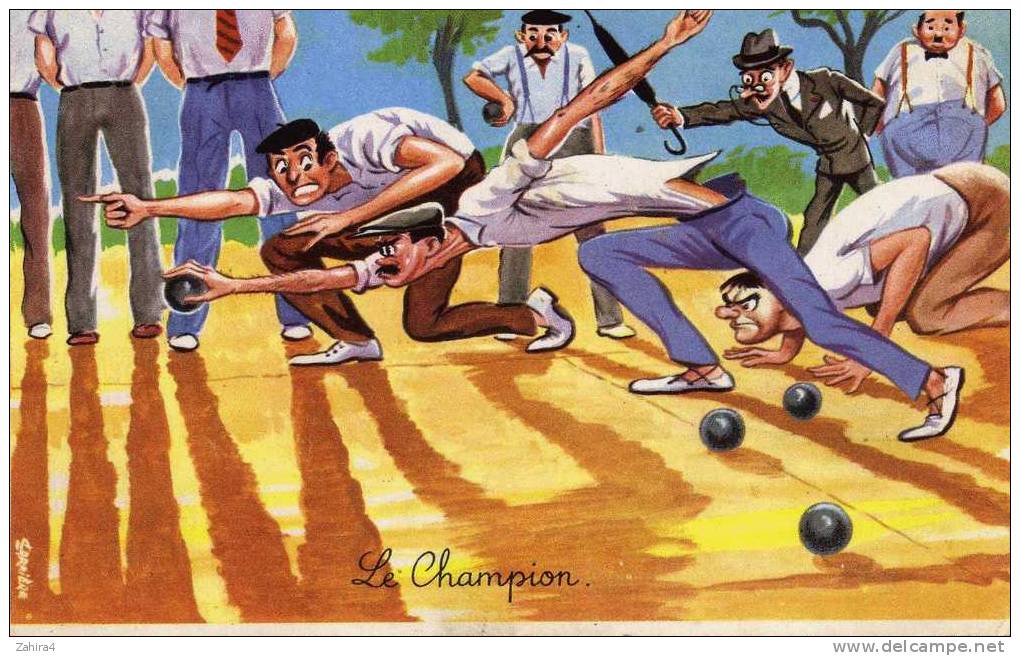 Le Champion  -  Petanque - Carrière, Louis