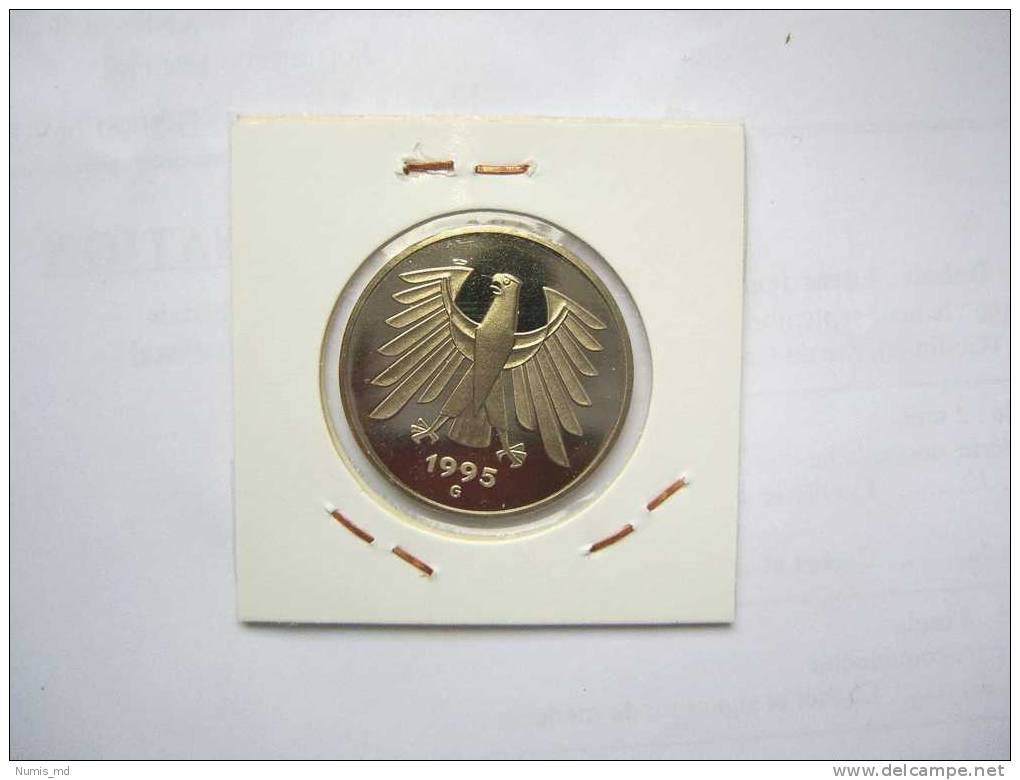 SELTEN - RARE : 5 Mark 1995 G Bundesadler  *PP* Aus KMS - J415 (nur 100.000 Ex. !) - 5 Mark