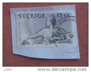 TUMBA BRUK  ( Sweden Used Stamp On Paper ) - Gebraucht