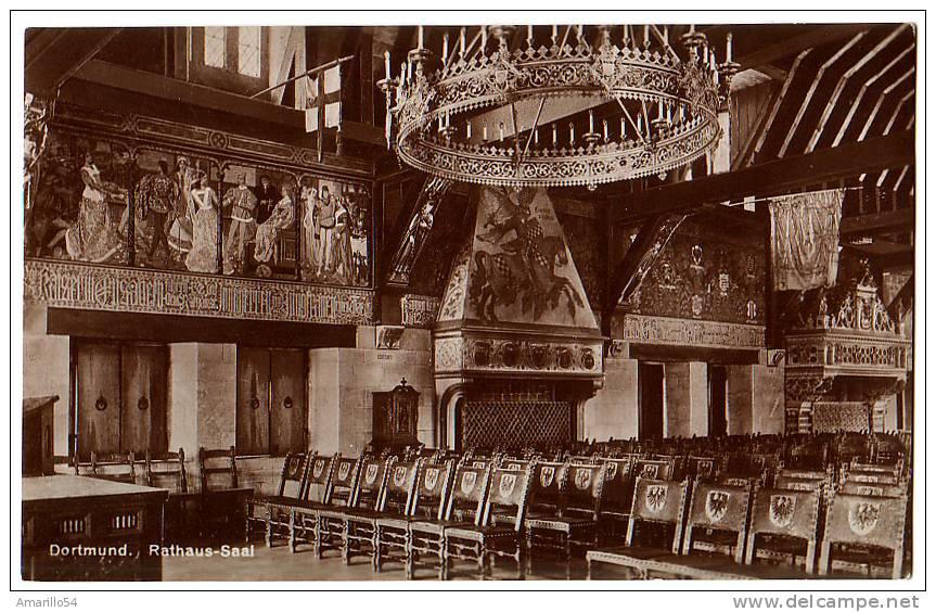 RAR Foto AK Dortmund - Rathaus Saal Cca 1910 - Dortmund