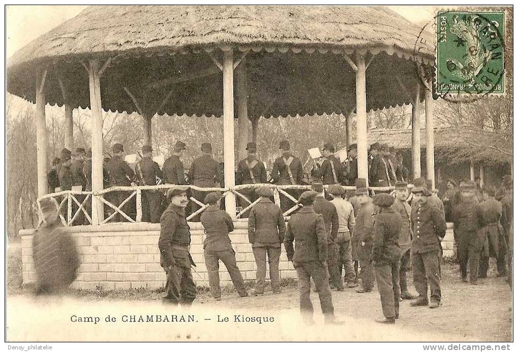 38/  CAMP DE CHAMBARAN / LE KIOSQUE - Viriville