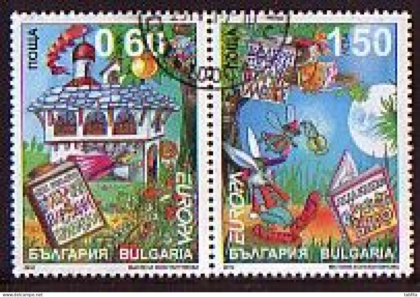 BULGARIA \ BULGARIE - 2010 - Europe-Cept - 2v Obl. - Usati