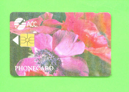 UK - Chip Phonecard/ACC Flower As Scan - [ 8] Firmeneigene Ausgaben