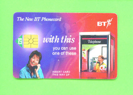 UK - Chip Phonecard/BT Phonebooth £20 - BT Allgemeine