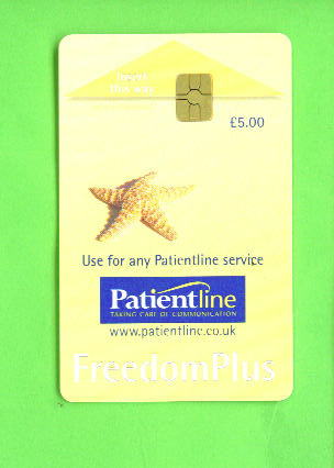 UK - Chip Phonecard/Patientline £5 As Scan - [ 8] Firmeneigene Ausgaben