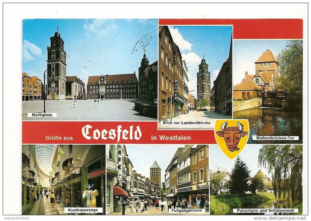 Cartolina  Di Coesfeld Germania - Coesfeld