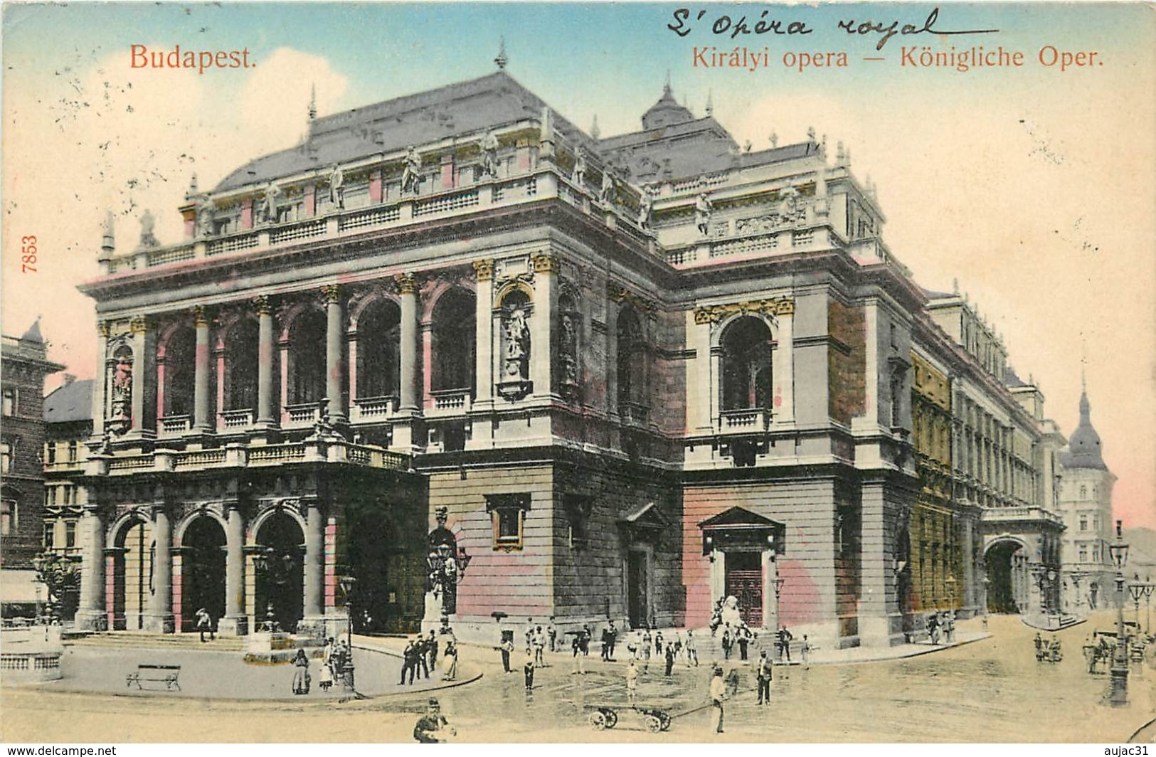 Hongrie - Hungary - Budapest - Kiralyi Opéra - état - Hongrie