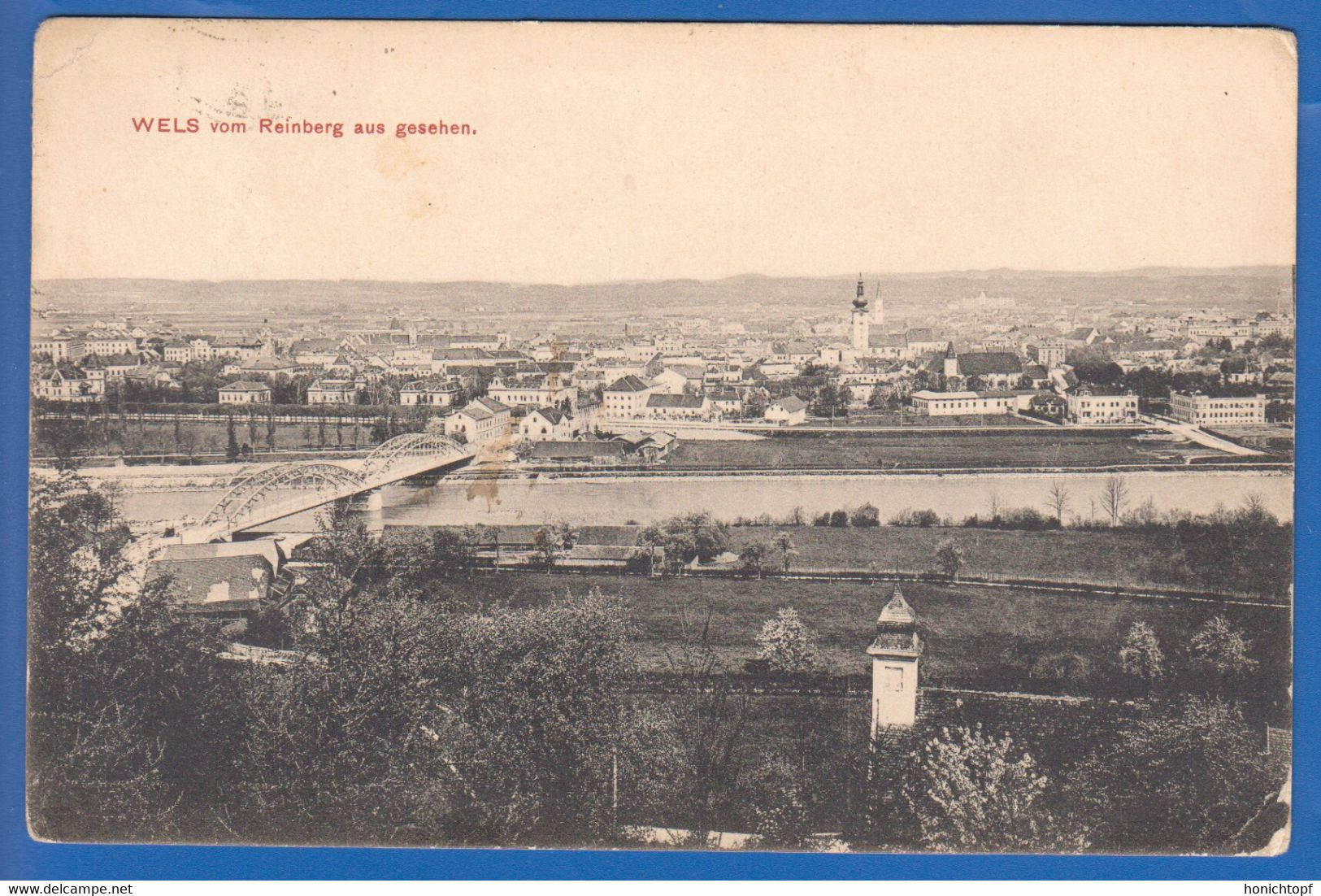Österreich; Wels; Panorama; 1911 - Wels