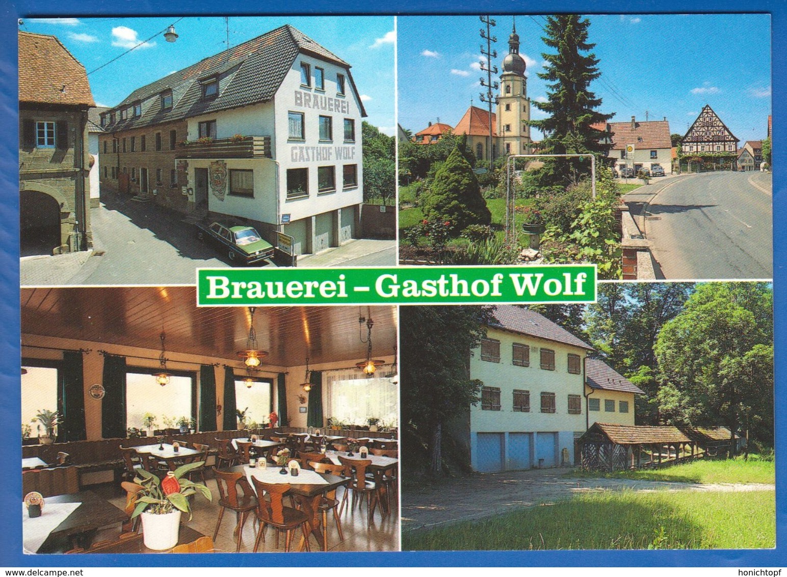 Deutschland; Rüdenhausen; Gasthof Wolf - Kitzingen