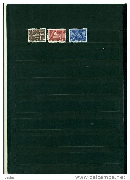 DENMARK ARTISANAT 3 VAL NEUFS - Unused Stamps