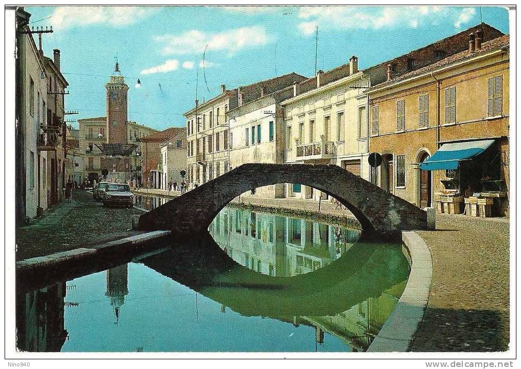 COMACCHIO (FE) -VIA CAVOUR - F/G - V: 1972 - Ferrara