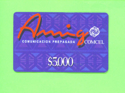 COLOMBIA - Remote Phonecard As Scan - Colombia