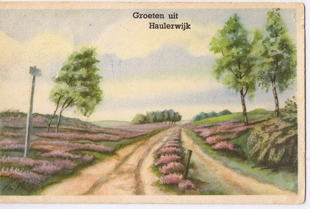 Haulerwijk Groeten Uit  Met Zegel 1948 - Steenwijk