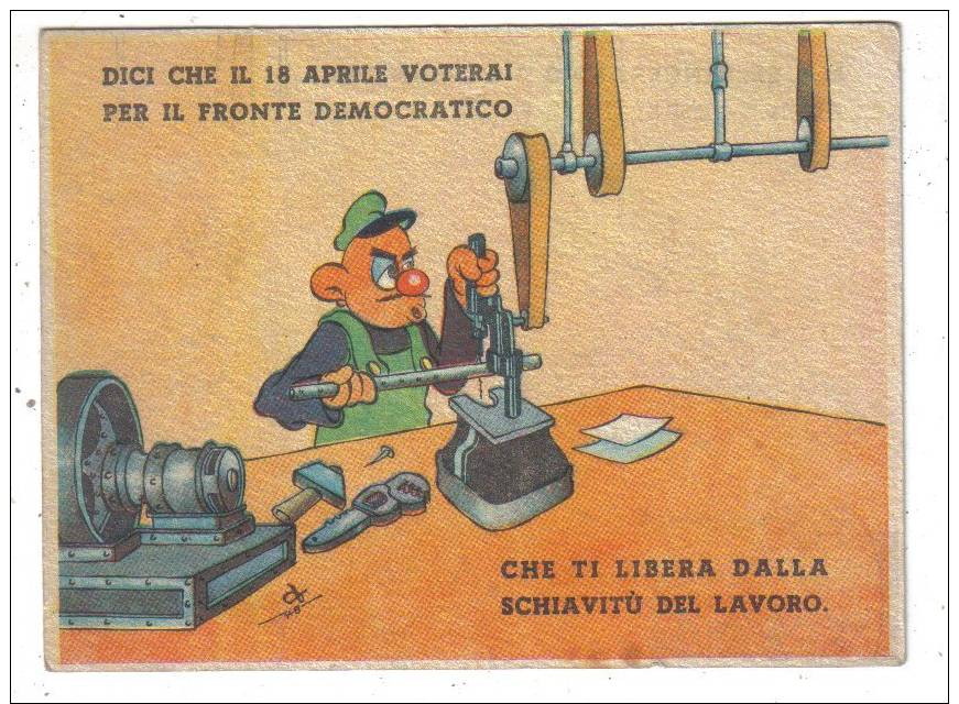 ALLEGORICHE - UMORISTICHE - Vignetta Da Ambo Le Parti - Humor