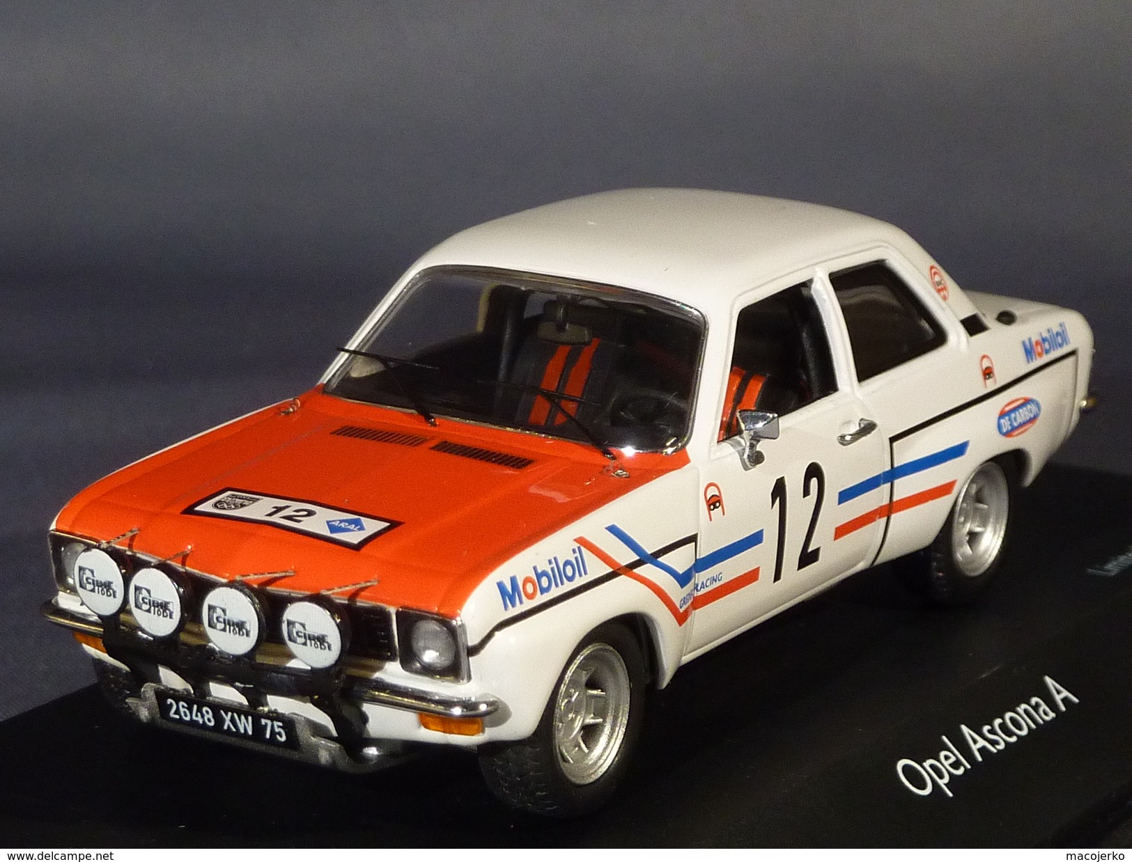 Schuco 02659, Opel Ascona A Rally "Greder Racing" 1:43 - Schuco