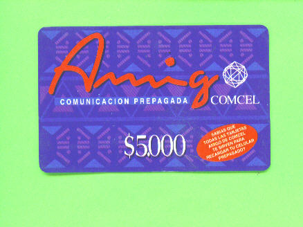 COLOMBIA - Remote Phonecard As Scan - Colombia