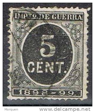 España, 5 Cts Impuesto Guerra,  Num 236 º - Used Stamps